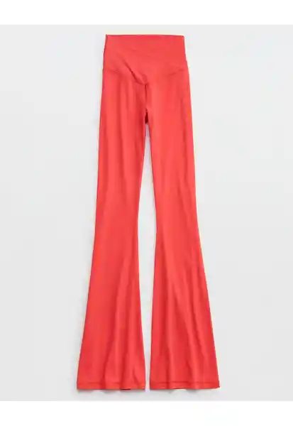 Leggings Aerie Rojo Talla MED REGULAR American Eagle