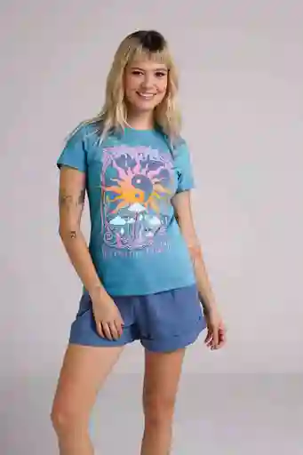 Camiseta Manga Corta Standard Fit Trippin Mujer Talla L Oneill