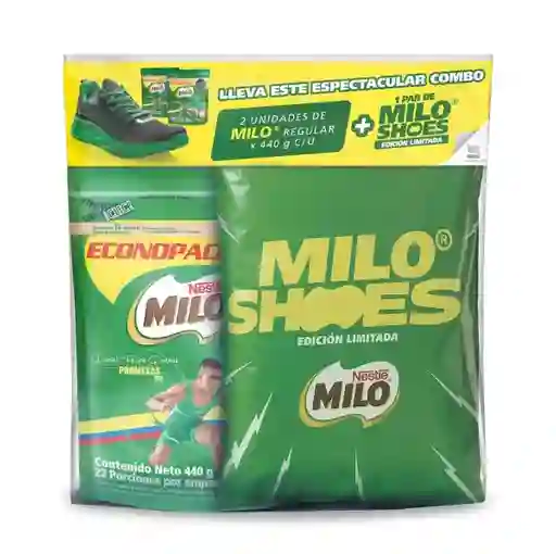 Milo Modificador de Leche + Milo Tenis