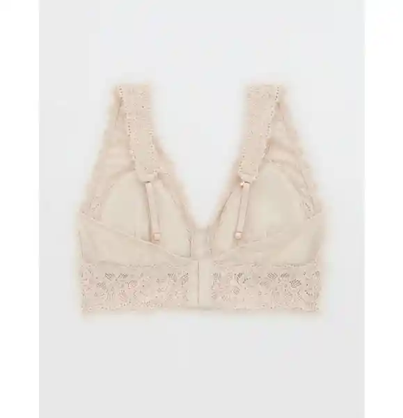 Brasier Bralette Aerie Para Mujer Beige T. Medium American Eagle