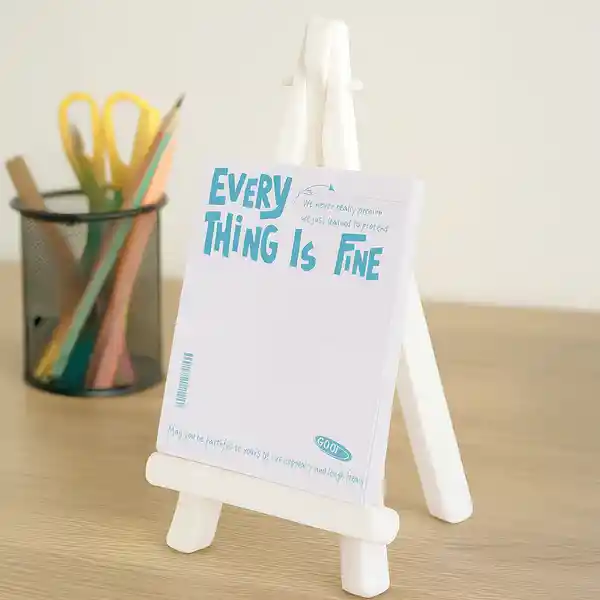 Block de Notas Con Caballete C Miniso