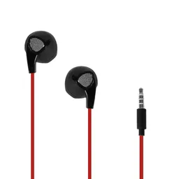 Miniso Audífonos de Cable Clásico Rojo 1.2 m