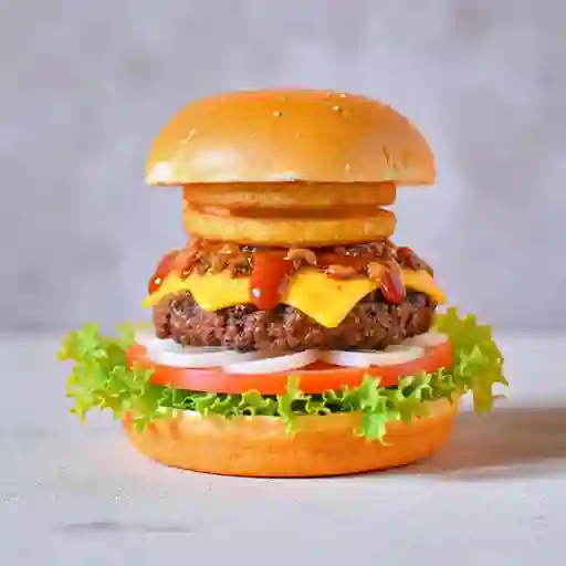 Hamburguesa de la casa