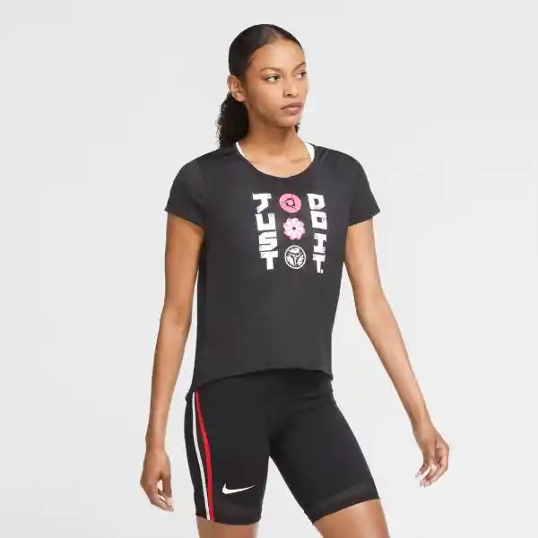 Nike Camiseta Icnclsh Mujer Negro Talla L Ref: CU3040-010