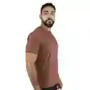 Camiseta Square Marrón Talla M Everlast