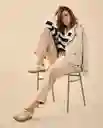 Pantalón Beige Polvo Claro Talla M 132G000 Esprit