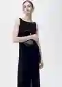Vestido Mushu Negro Talla XS Mujer Mango