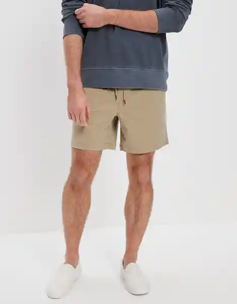 Bermuda Hombre Café Talla MEDIUM 400380281141 American Eagle