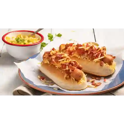 American King Dog Doble Queso y Tocineta