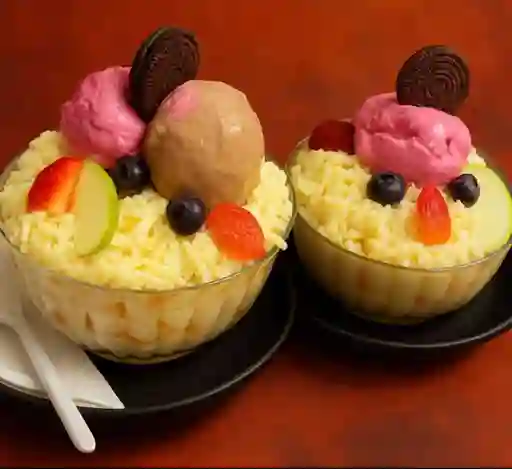 Ensalada de frutas grande