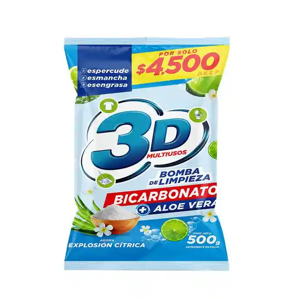 3d Detergente Polvo Multiusos Core