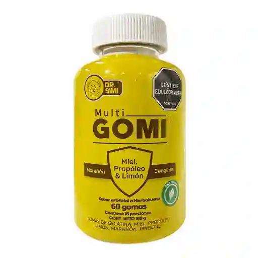 Multi Gomi Goma Miel Propoleo Limón