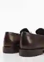 Zapatos Estoril Marron Talla 42 Hombre Mango