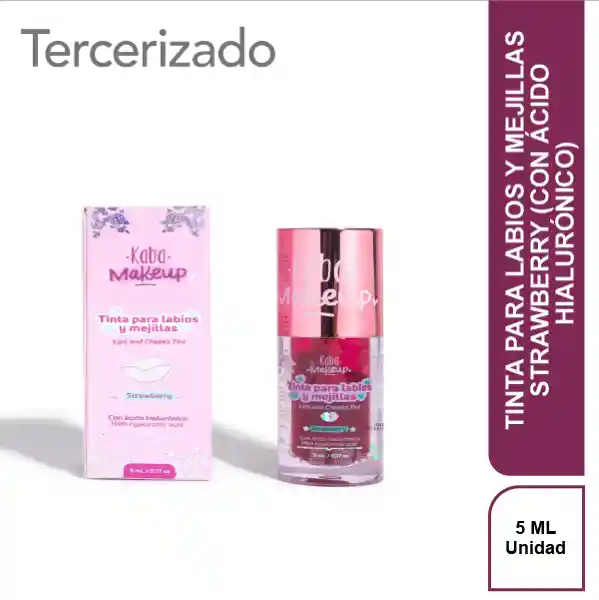 Kaba Tinta Para Labios y Mejillas Strawberry