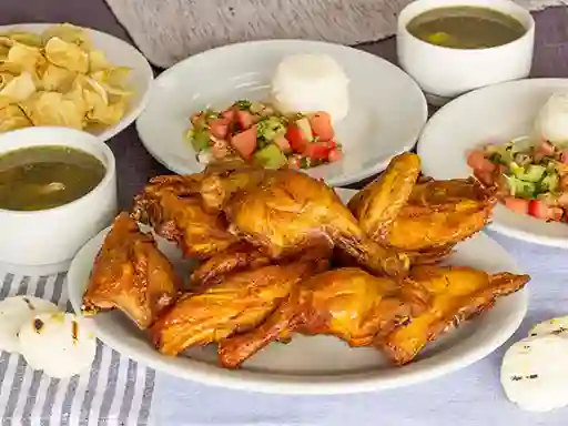 1 Pollo Completo + Bebida