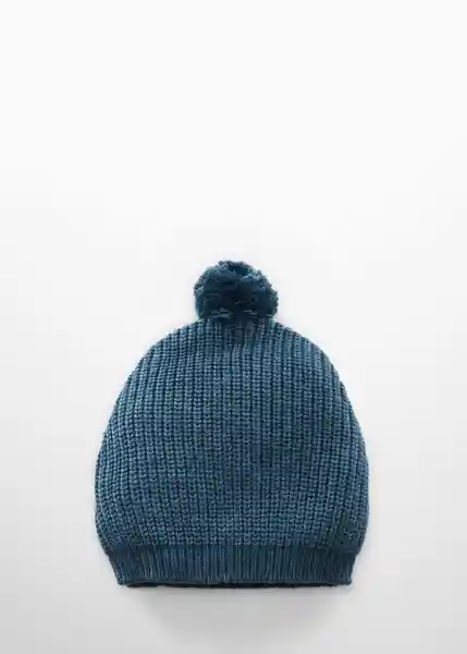 Gorro Indigo Petroleo Talla 49 Niños Mango