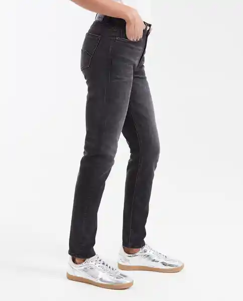 Jean Cosmo Femenino Gris Grafito Talla 6 Chevignon
