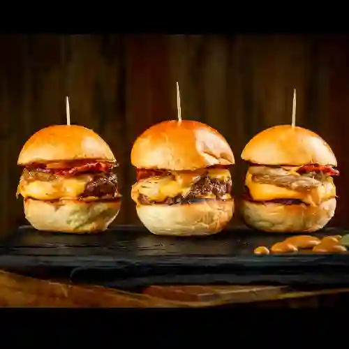 Mini Burgers Sliders Filet X3