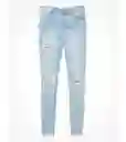 Jean Jegging Azul Talla 16 Regular Mujer American Eagle