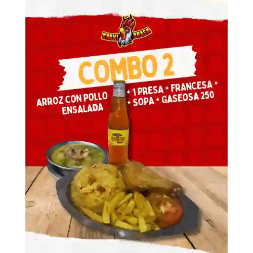 Combo 2 Arroz con Pollo