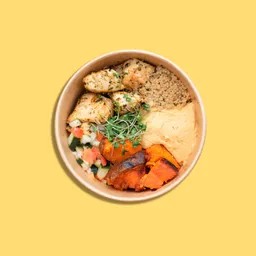 Bowl Pollo Cítrico y Hummus