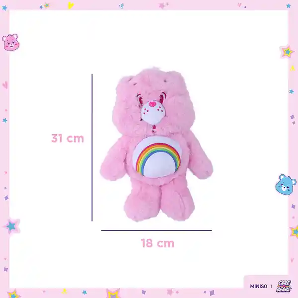 Maleta Cheer Bear Serie Care Bears Rosa Miniso