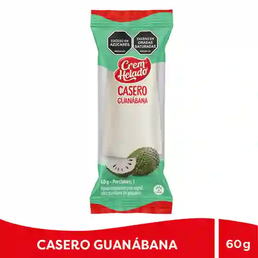Helado Crem Helado Casero Guanabana 60 g