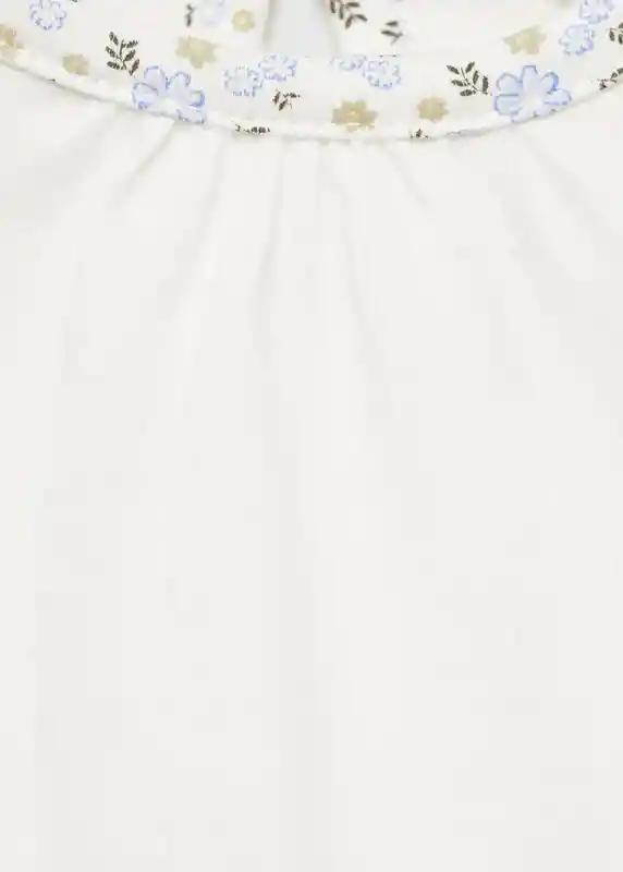 Camiseta Lila Off White Talla 72 Niñas Mango