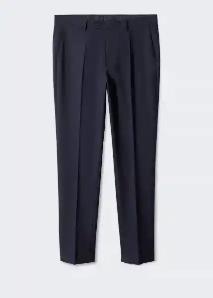 Pantalón Brasilia Navy Talla 44 Hombre Mango