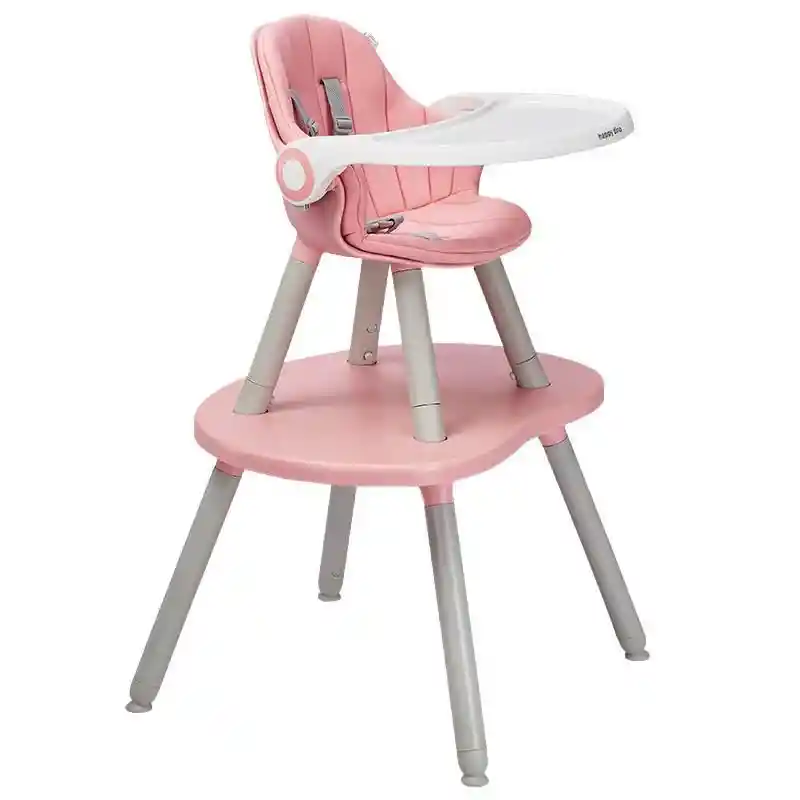 Bebesit Silla Comedor 3 en 1 Baby Desk Rosada