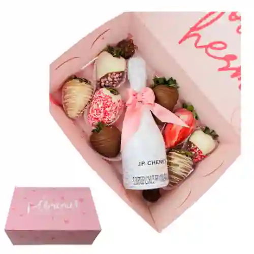 Fresas con chocolate jp, regalo
