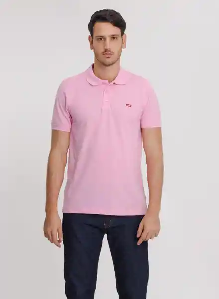 Levi's Camiseta Polo 222 Manga Corta Color Rosado T. XL