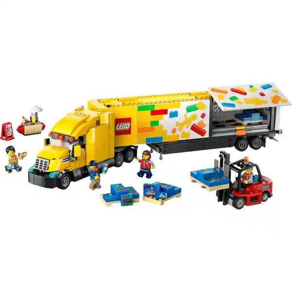 Lego Set de Construcción Camión de Reparto Amarillo