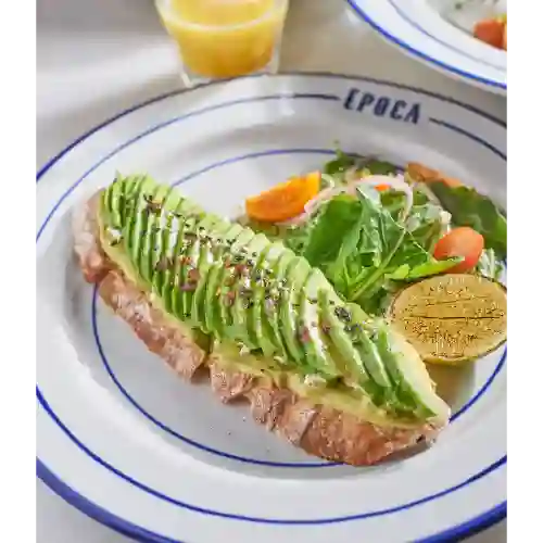 Tostada de Aguacate