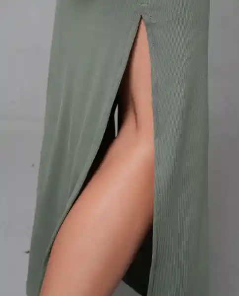 Vestido Mujer Verde Talla M 272G001 Rifle