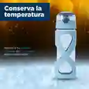 Botella de Vidrio Diseño de Reloj de Arena Aqua Miniso