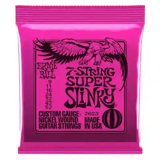 Ernie Ball Encordado Guitarra Eléctrica Cuerdas 9- 52 2623 7