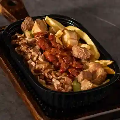 Papamix con Chicharron