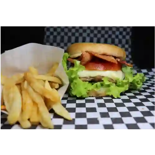 Combo Hamburguesa Clásica + Papas Fritas