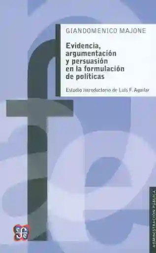 Evidencia Argumentación y Persuación - Giandomenico Majone