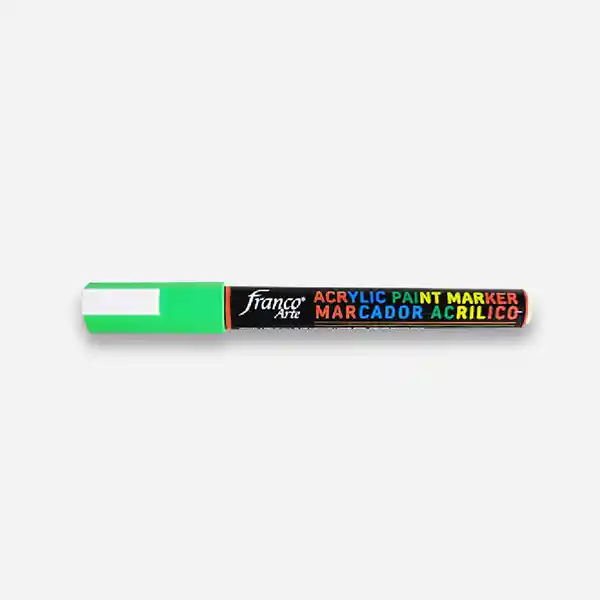 Acrylic Paint Marker Marcador Acrílico Verde Claro (G210)