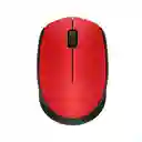 Logitech Mouse Inalámbrico Rojo M170