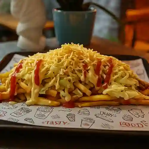 Salchipapa Sencillo