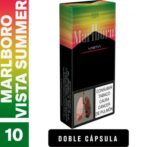 Marlboro VISTA Summer (100s)​ x 10 Cigarrillos