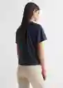 Camiseta Cuteness Navy Talla 19 Teen Niñas Mango