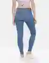 Jean Mujer Azul Talla: 2 SHORT 4712915 American Eagle