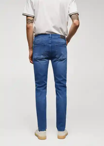 Pantalón Jean Patrick Tejano Medio Talla 42 Hombre Mango