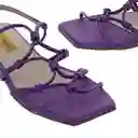 Sandalias Plana Freya Morado Talla 35