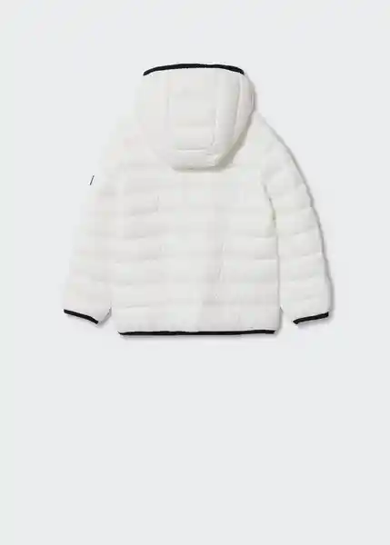 Anorak Ultrag Blanco Talla 09 Niñas Mango