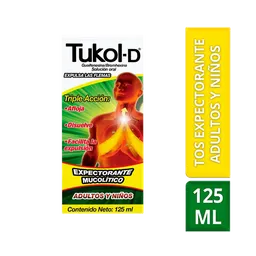 Tukol-D Jarabe (5mg / 100 mg / 5 mL)